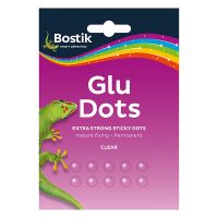 Bostik Permanent Extra Strong Glu Dots 64 Dots (Pack 12) - 30803719