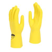 Shield Latex Rubber Household Gloves Medium Yellow (Pair) - GR03/YellowMedium