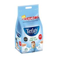 Tetley One Cup Decaffeinated Tea Bags (Pack 440) - NWT1575