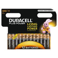Duracell AAA Plus Batteries PK12