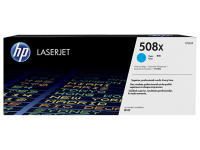 HP 508X Cyan High Yield Toner 9.5K pages for HP Color LaserJet Enterprise M552/M553/M577 - CF361X