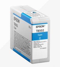 Epson T8502 Cyan Ink Cartridge 80ml - C13T850200