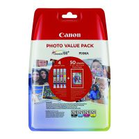 Canon 2933B010 CLI521 CMYk Photo Val Pack