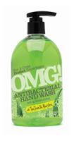 OMG Antibacterial Hand Wash Aloe Vera Flip Top Bottle 500ml