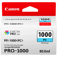 Canon 0550C001 PFI-1000PC Photo Cyan Ink Tank