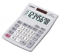 Casio MX-8B 8 Digit Desktop Calculator Silver MX-8B-WE-S-UC