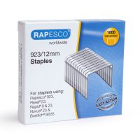 Rapesco 923/12mm Galvanised Staples (Pack 1000) - 1238