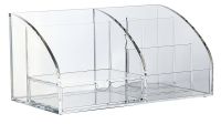 Osco Clear Acrylic Desk Organiser