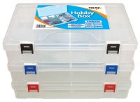 Tiger Hobby Box Polypropylene Clear - 301314