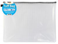 Select Colour Mini Reinforced Clear Super Strong Tuff Bag 95% Recycled 
