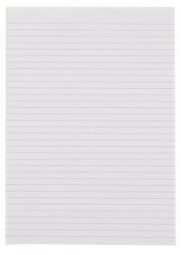 Nuco A4 Memo Pad Feint Ruled (Pack 10)