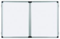 Bi-Office Maya Trio Magnetic Lacquered Steel Whiteboard Aluminium Frame 1200x900mm - TR02020108170
