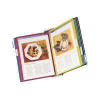 Tarifold Stainless Steel A4 Wall Display with 10 Pockets