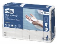 Tork Xpress Multifold Hand Towel H2 150 Sheets White (Pack 21) - 100289