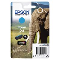 Epson 24 Elephant Cyan Standard Capacity Ink Cartridge 5ml - C13T24224012