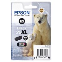 Epson C13T26314012 (26XL) Ink Cartridge Foto Black High Capacity XL 400 Pages 400 Photos 8.7ml