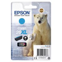 Epson C13T26324012 (26XL) Ink Cartridge Cyan High Capacity XL 700 Pages 9.7ml