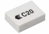 ValueX C20 Eraser White (Pack 45) - 795107