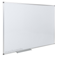 Magiboards Slim Magnetic Whiteboard Aluminium Frame 2400x1200mm - BC1008