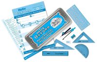Helix Oxford Limited Edition Colours Maths Set Blue