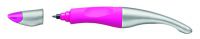 STABILO EASYoriginal Handwriting Pen 0.5mm Line Right Pink Barrel Blue Ink