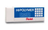 Pentel Eraser White with Blue Sleeve (Pack 36) - ZEH10