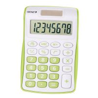 Genie 120B 8 Digit Pocket Calculator Green - 12496