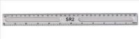 ValueX Plastic Ruler 30cm Clear (Pack 20) - 796500