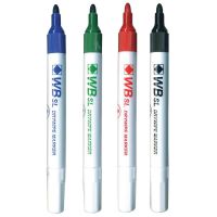 ValueX Whiteboard Marker Bullet Tip 1mm Line Assorted Colours (Pack 4) - 8740wt4
