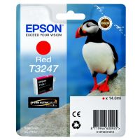 Epson T3247 Puffin Red Standard Capacity Ink Cartridge 14ml - C13T32474010