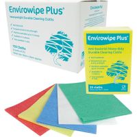 Envirowipe Plus Heavy-Duty Cleaning Cloths (50x36) Yllw PK25