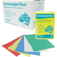 Envirowipe Plus Heavy-Duty Cleaning Cloths (50x36) Grn PK25