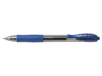 Pilot G-207 Retractable Gel Rollerball Pen 0.7mm Tip 0.39mm Line Blue (Pack 20) - 3131910516477