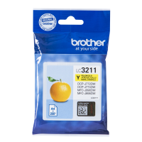 Brother Yellow Ink Cartridge 12ml - LC3211Y