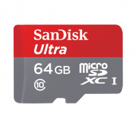 Sandisk Ultra microSDXC 64GBSD Ad 100MBs