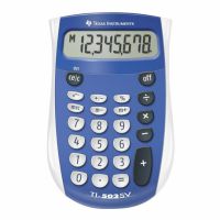 Texas Instruments TI-503 SV 8 Digit Pocket Calculator Blue