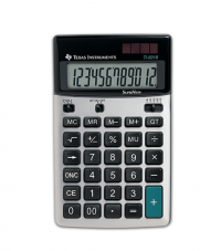 Texas Instruments TI-5018 SV 12 Digit Desktop Calculator Silver 5018/FBL/12E1