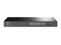 TP Link Managed 16 Port Gig Smart Switch 2 SFP S