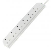 Belkin E Series 6 Socket Surge Strip 1m