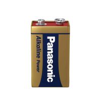 Panasonic Bronze Power 9V Alkaline Batteries (Pack 1) - PANA6LR61B1-APB