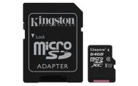 Kingston FC 64GB CL10 UHS 1 Micro SD XC