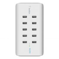 Belkin 10 Port 2.4A USB Charge inc Plugs