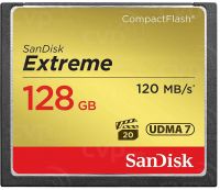 Sandisk 128GB Extreme Compact Flash Card
