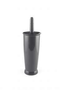 Addis Closed Toilet Brush and Holder Charcoal - 518041