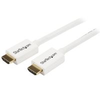 StarTech.com 1m White CL3 In Wall HDMI Cable