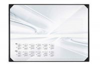 Durable Desk Mat Curves