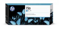 HP No 730 Cyan High Capacity Ink Cartridge 300ml - P2V68A