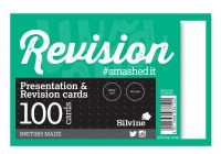 Silvine Revision Cards 152x102mm Dot Grid Pad 100