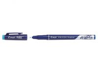 Pilot FriXion Erasable Fineliner Pen 1.3mm Tip 0.45mm Line Light Blue (Pack 12)