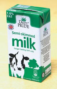 Semi Skimmed Milk 500ml PK12